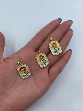 Подвеска цветок